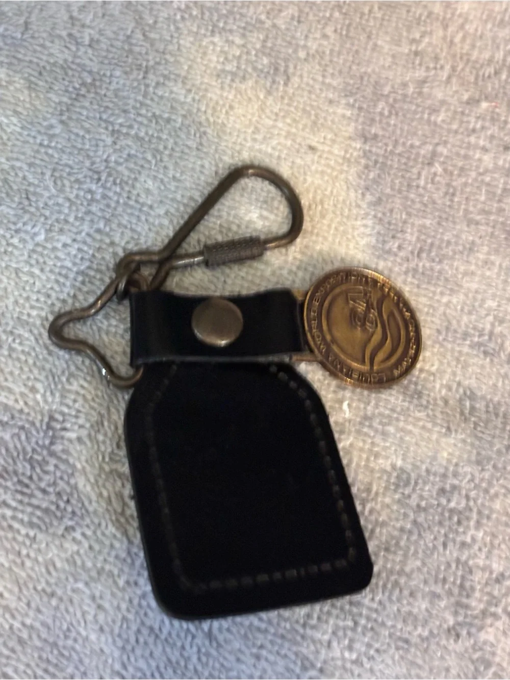 Vintage 1984 Louisiana World Exposition keychain an official souvenir medallion